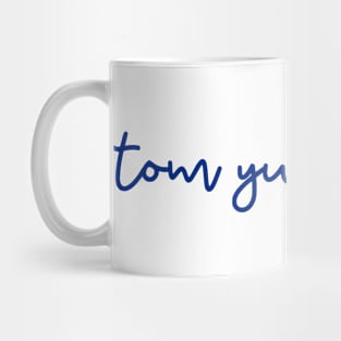 tom yum goong - Thai blue - Flag color Mug